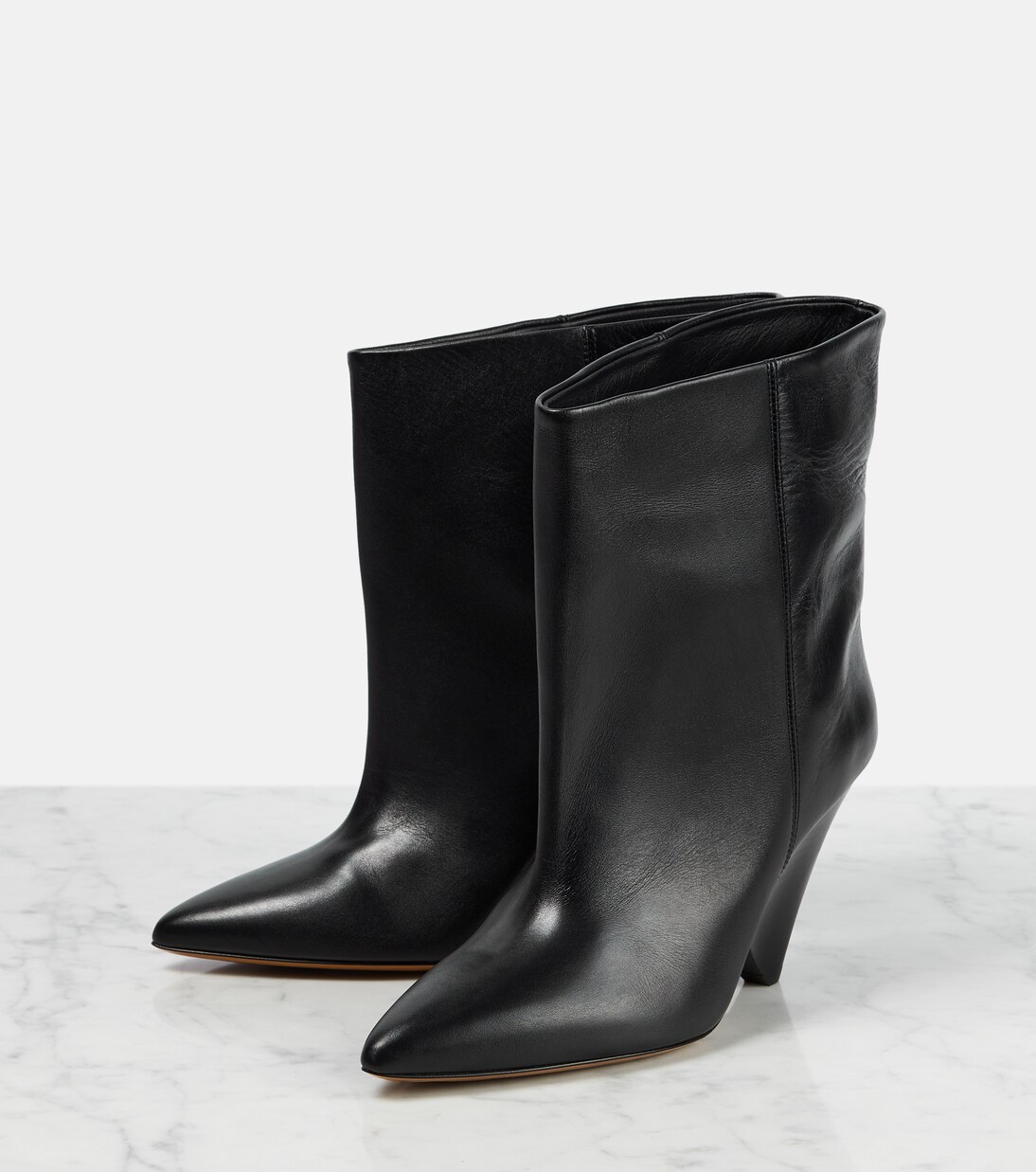 isabel marant black ankle boots