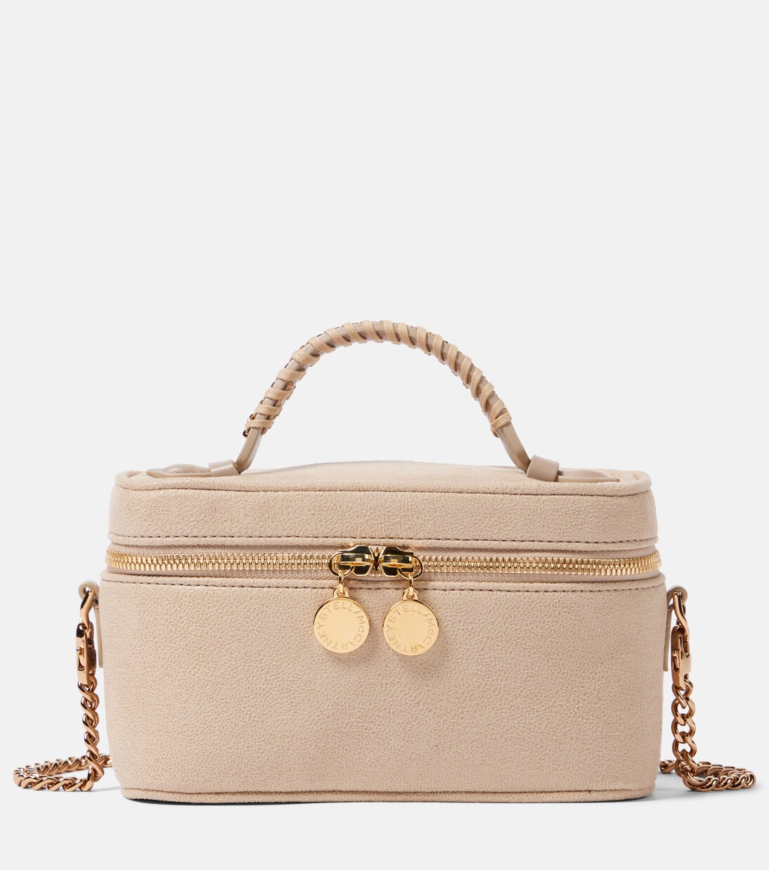 Schultertasche Falabella Vanity in Nude - Stella Mc Cartney 