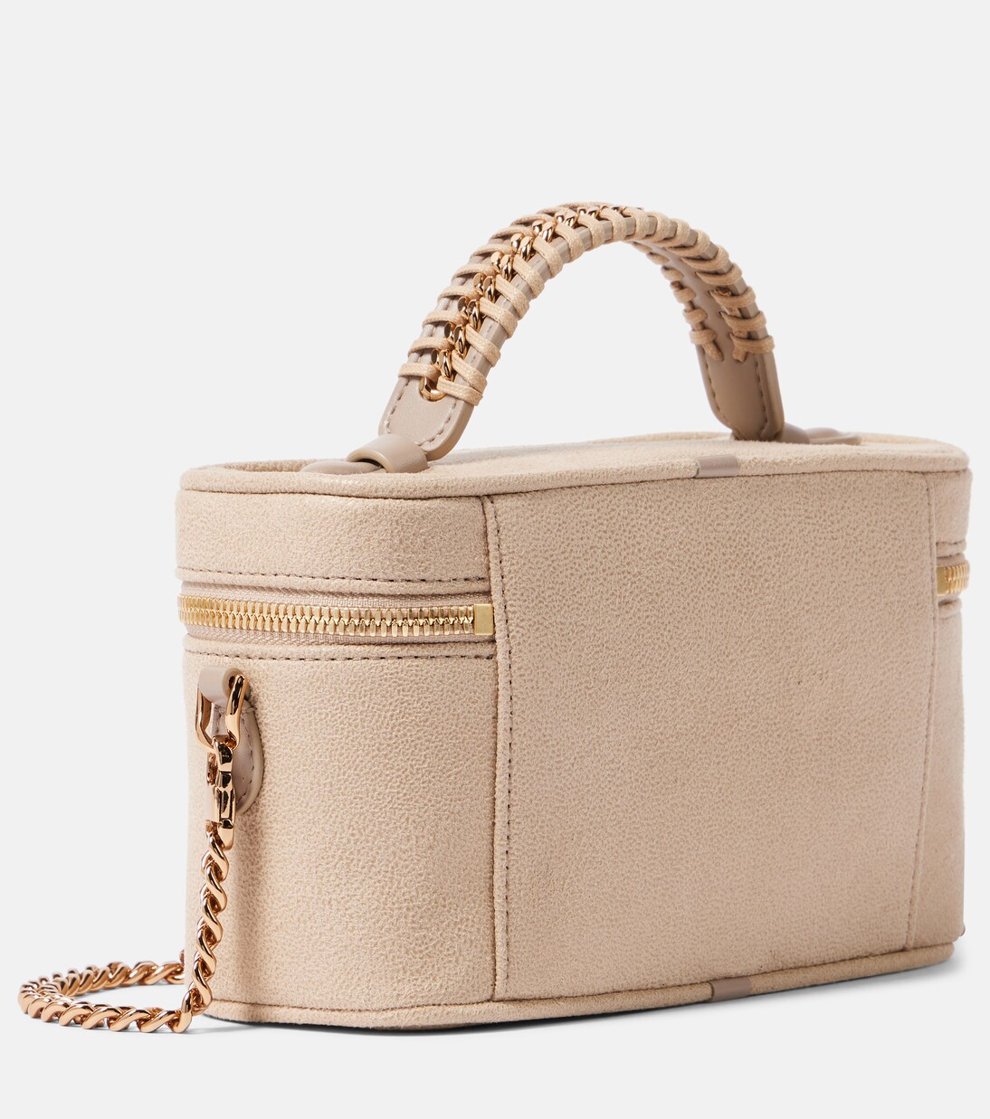 Schultertasche Falabella Vanity in Nude - Stella Mc Cartney  
