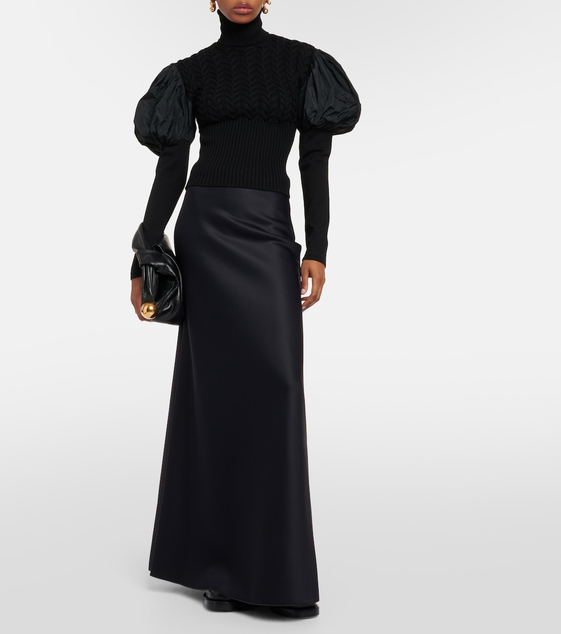 Maxirock Clavier aus Jersey in Schwarz - Max Mara | Mytheresa