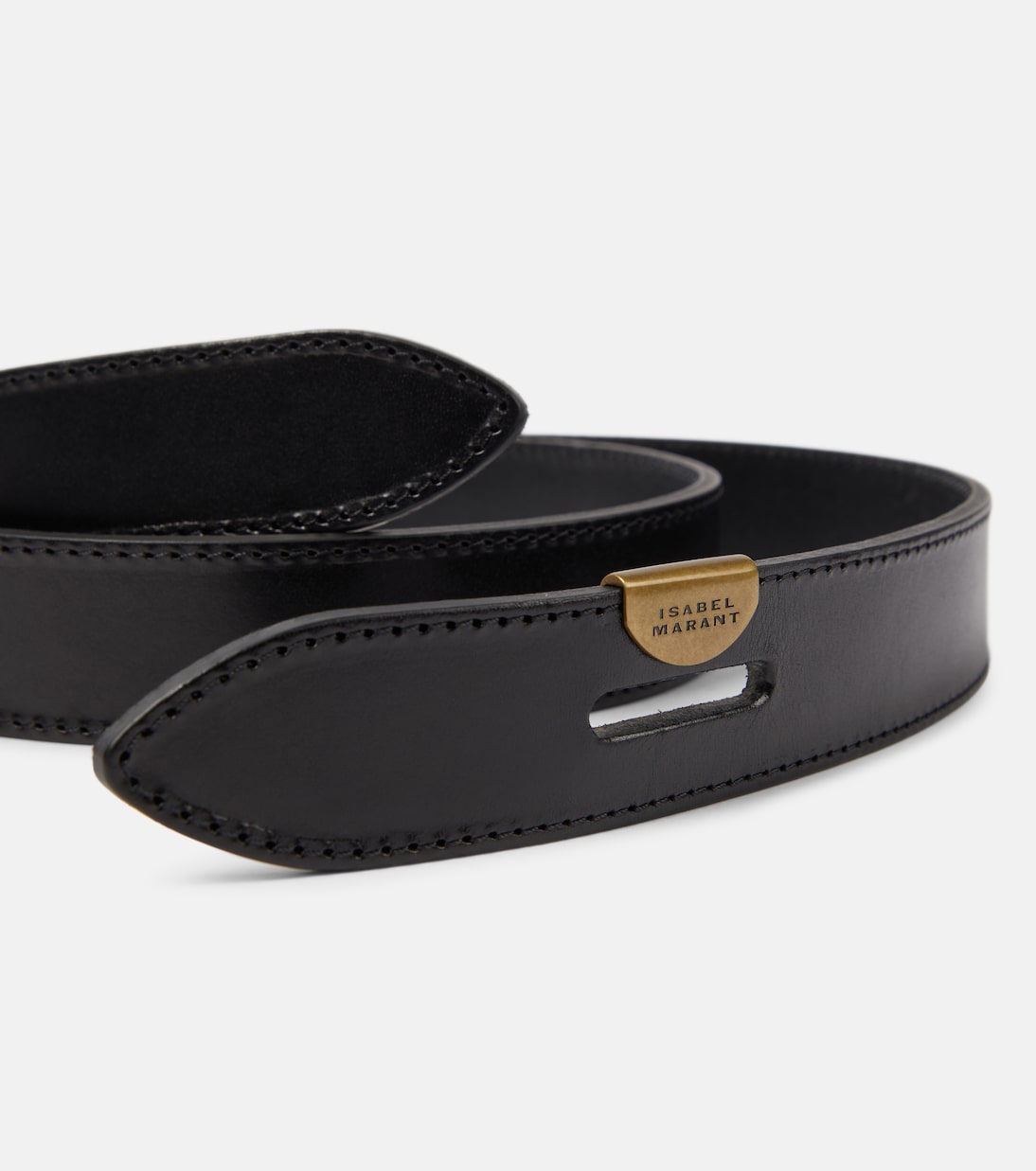 Gürtel Lecce aus Leder in Schwarz - Isabel Marant | Mytheresa