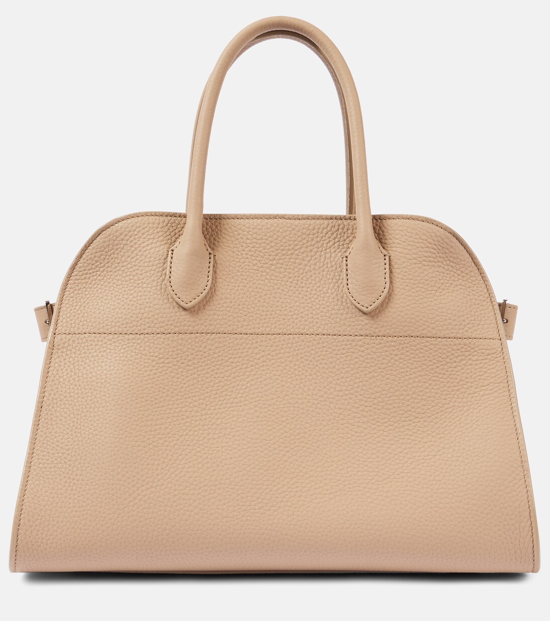 Tote Margaux 12 aus Leder in Grau - The Row | Mytheresa