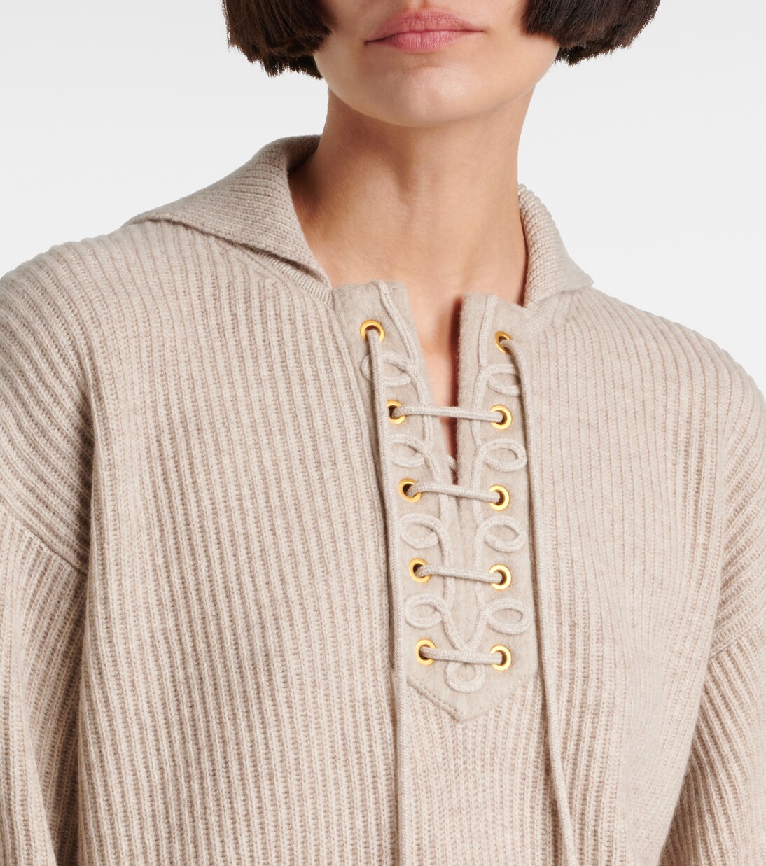 Max Mara Women's Giberna Wool and Cashmere Beige