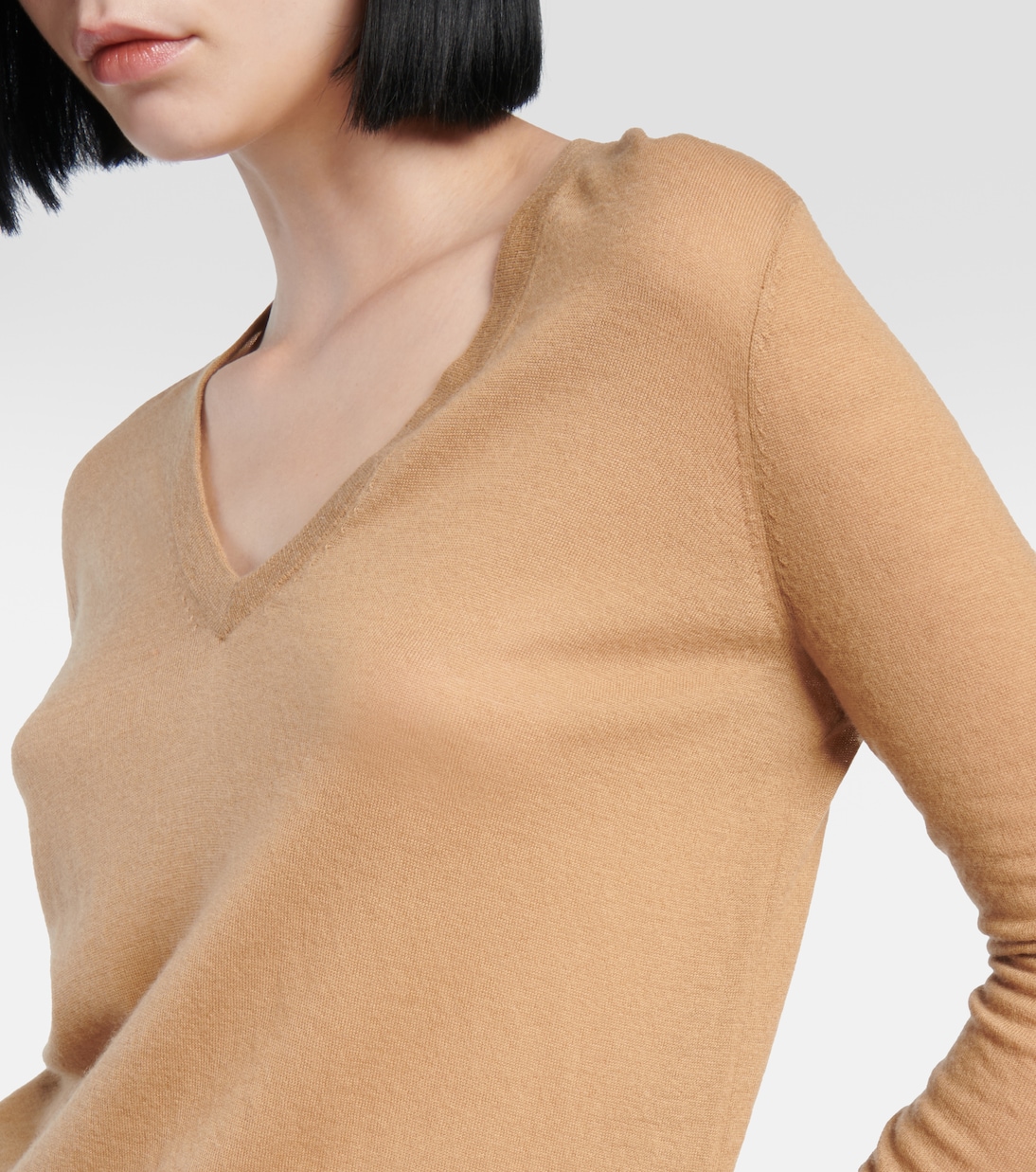Cashair cashmere sweater in brown - Joseph | Mytheresa