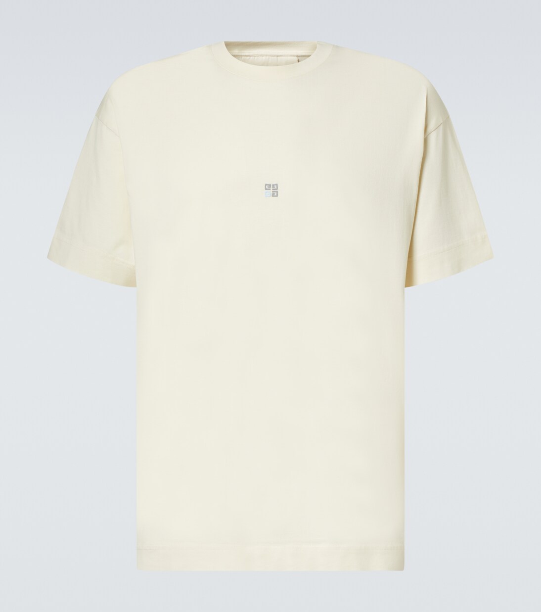 Logo cotton T-shirt in white - Givenchy | Mytheresa