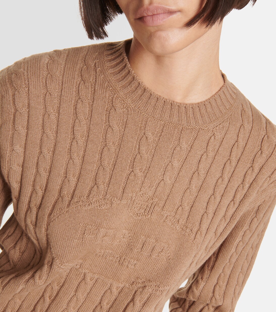 Pullover aus Kaschmir in Braun - Prada | Mytheresa 