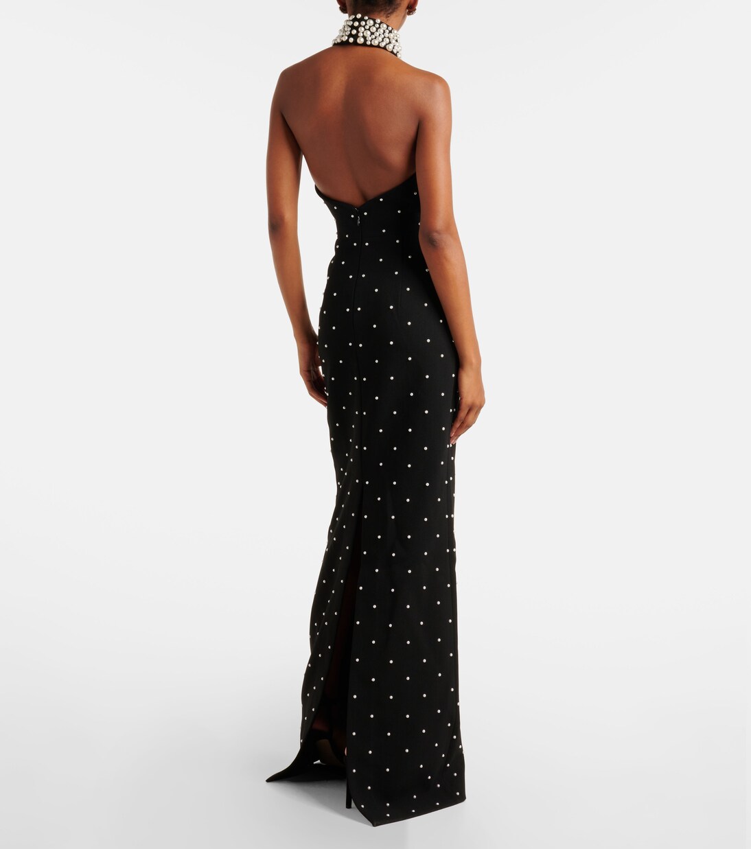 Rebecca Embellished Maxi Gown (Gold) main image 0