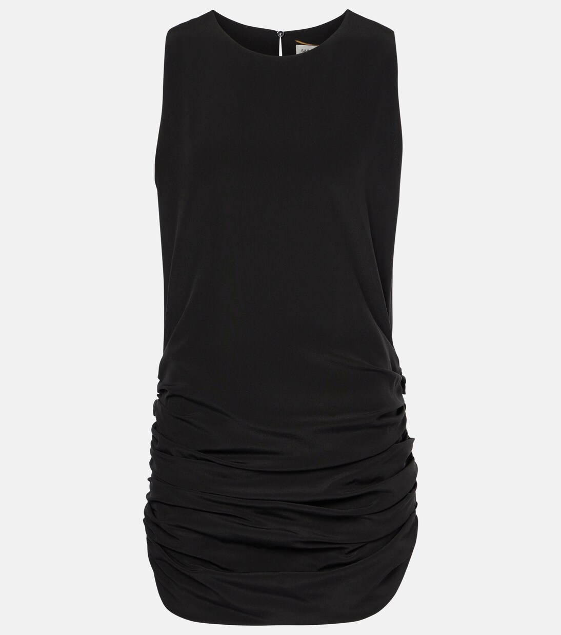 Lauren Silk Faille Mini Dress