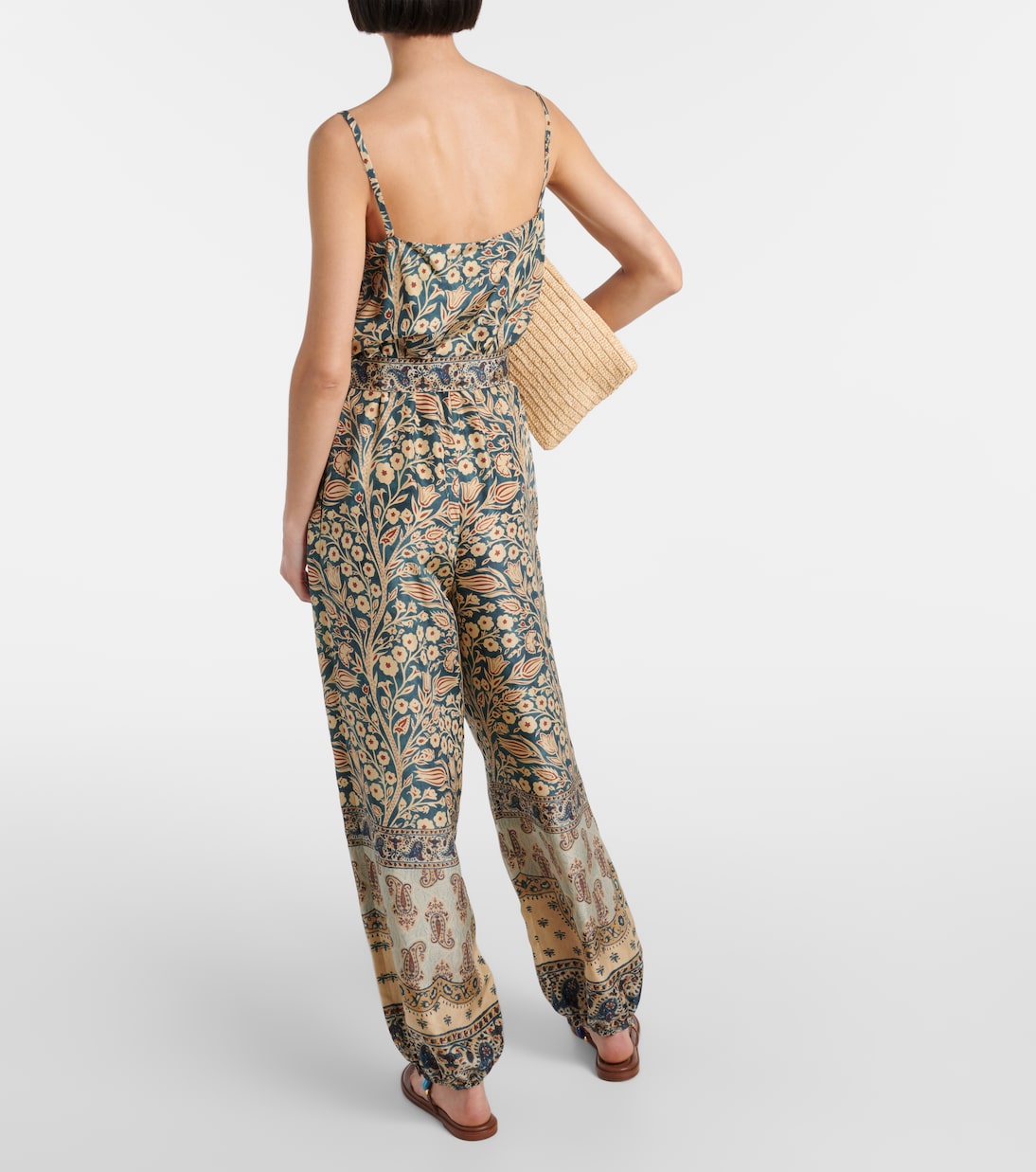 Bedruckter Jumpsuit Hede aus Seide in Multicolor - Loro Piana 