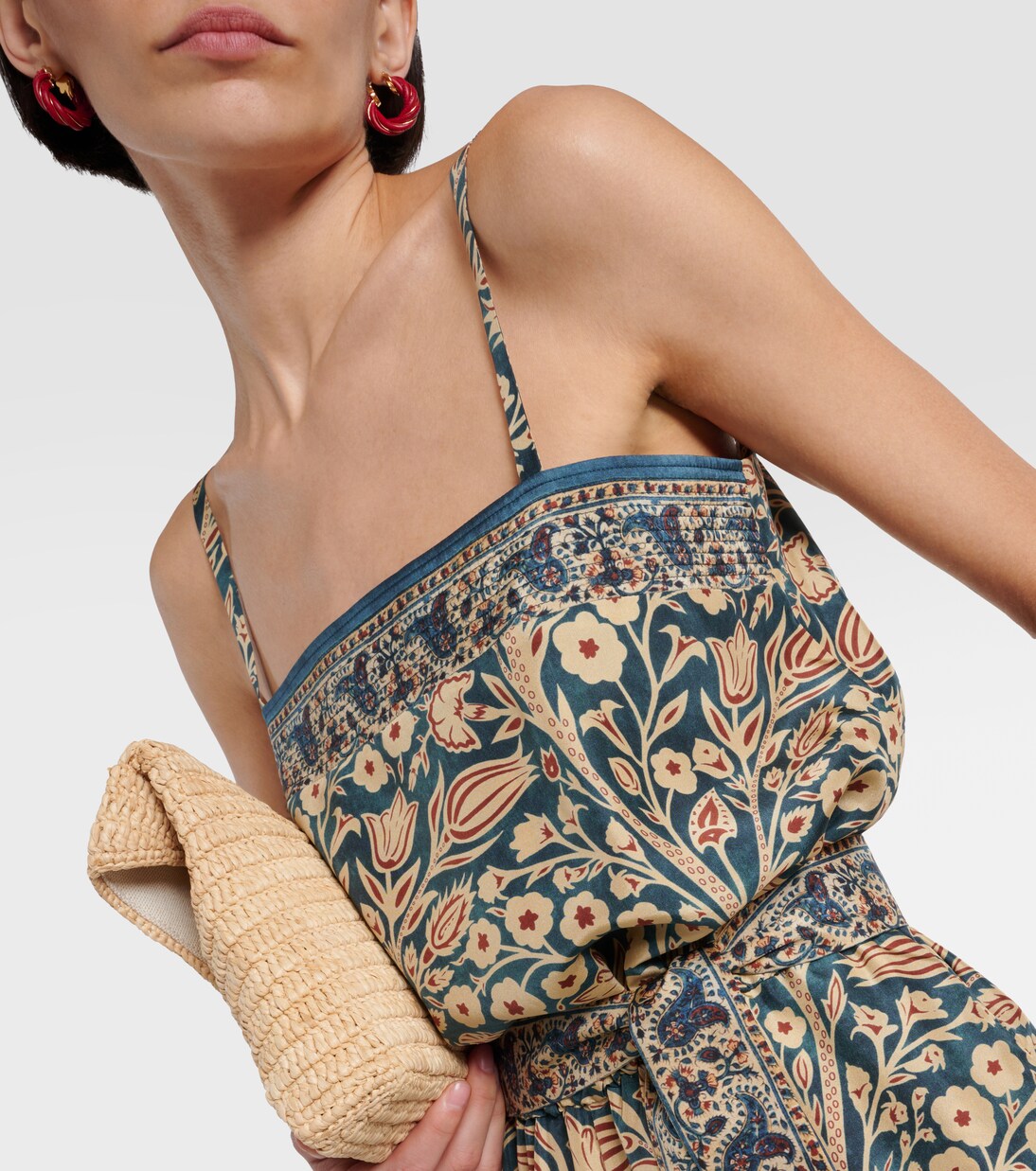Bedruckter Jumpsuit Hede aus Seide in Multicolor - Loro Piana 