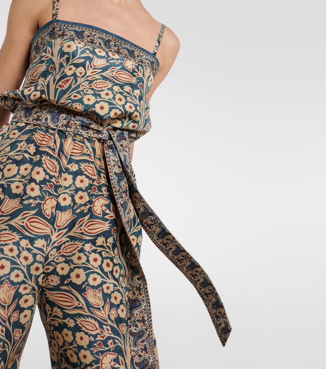 Bedruckter Jumpsuit Hede aus Seide in Multicolor - Loro Piana 