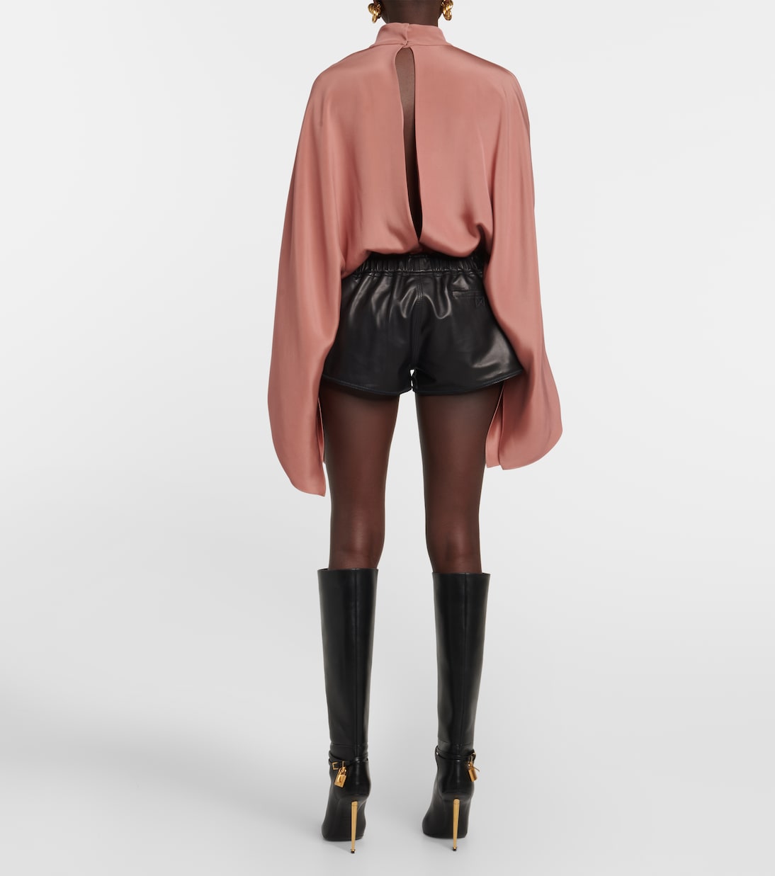 Shorts aus Leder in Schwarz - Tom Ford | Mytheresa