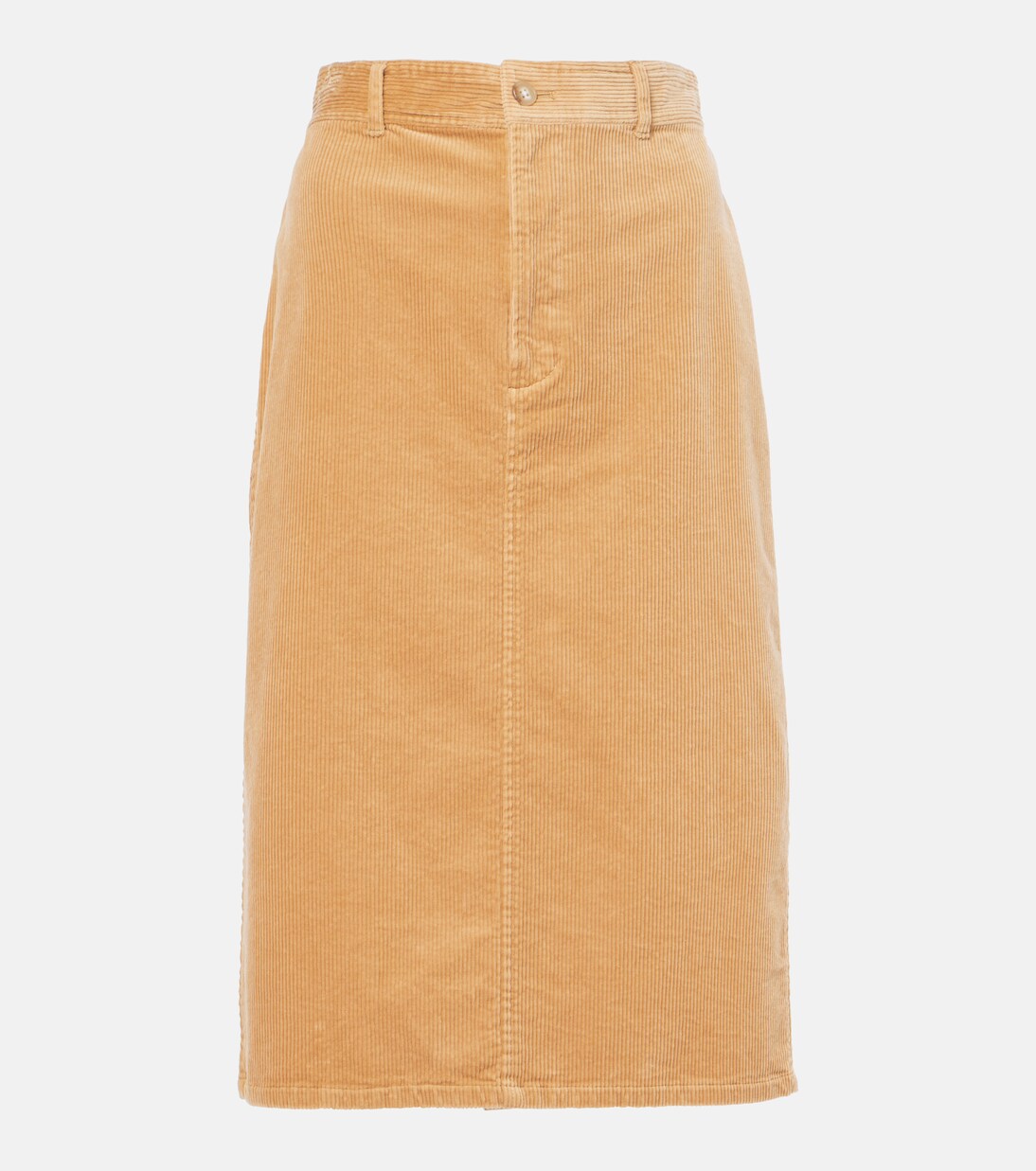Cavalli Black Corduroy Pencil Skirt main image 0
