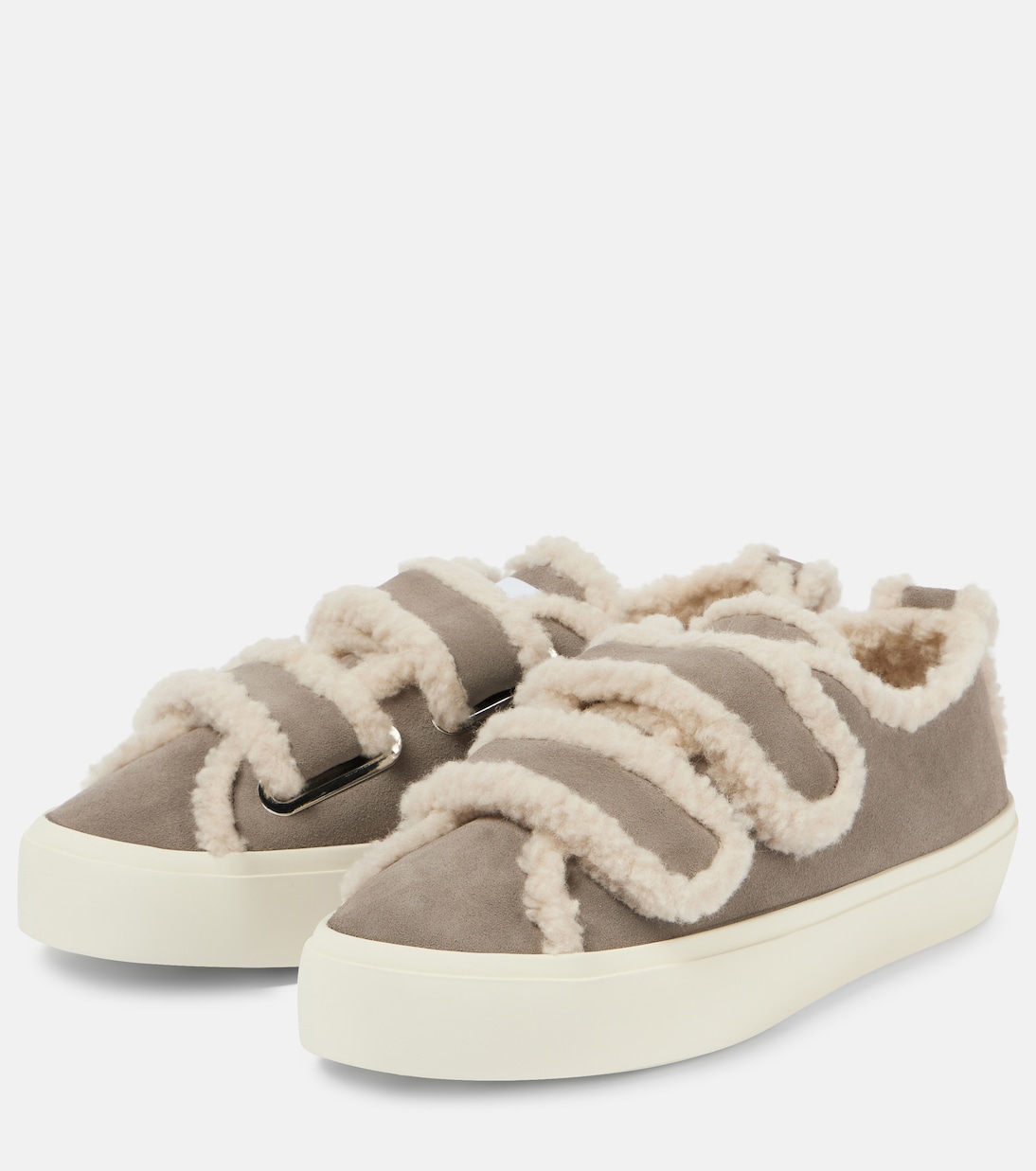 shearling sneakers