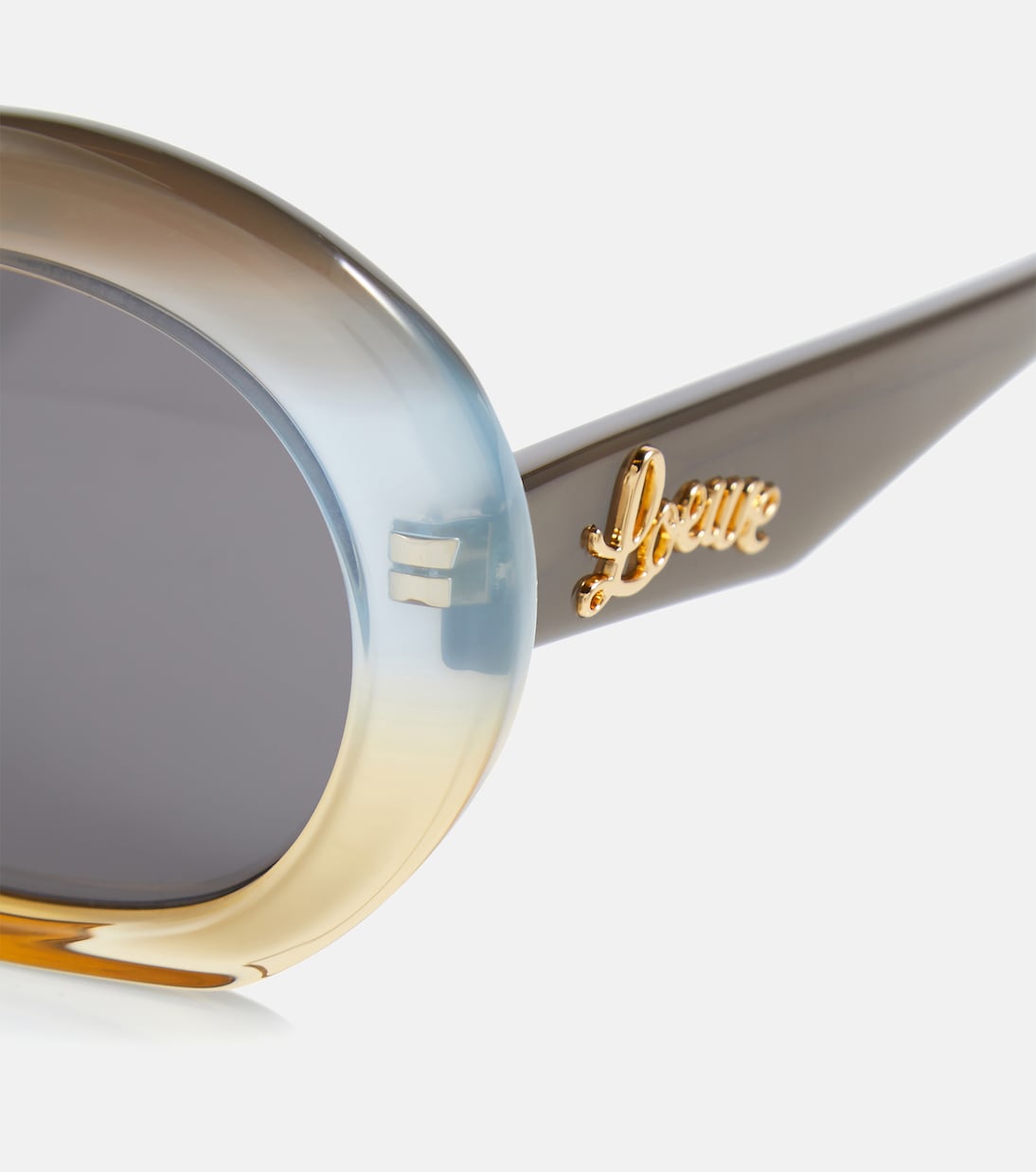 Ovale Sonnenbrille in Multicolor - Loewe | Mytheresa