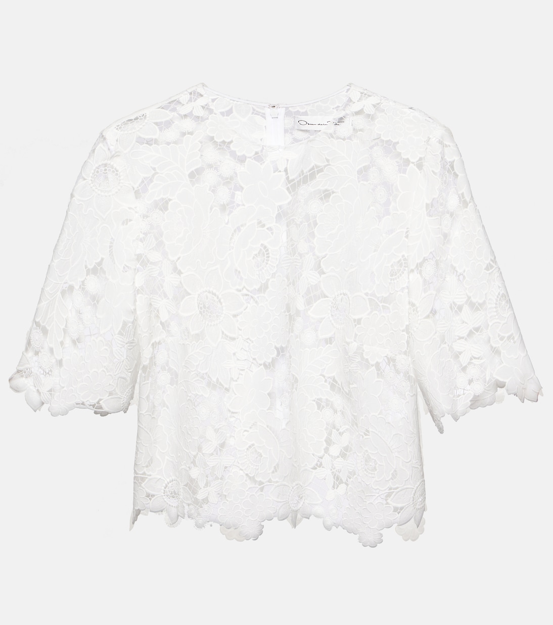 Lace blouse | Oscar de la Renta