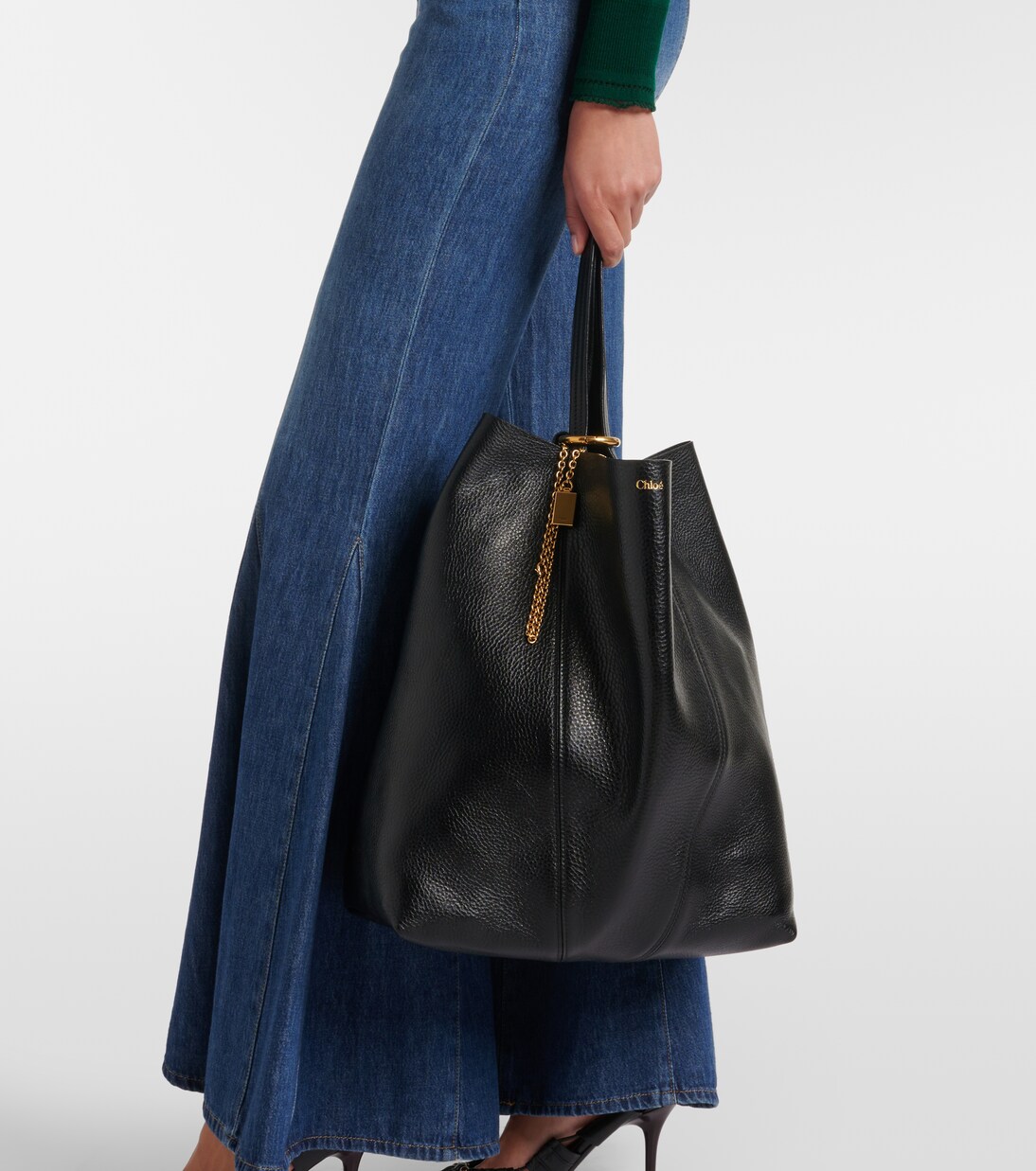Chloé Women's Chloé Spin Leather Shoulder Bag Brown