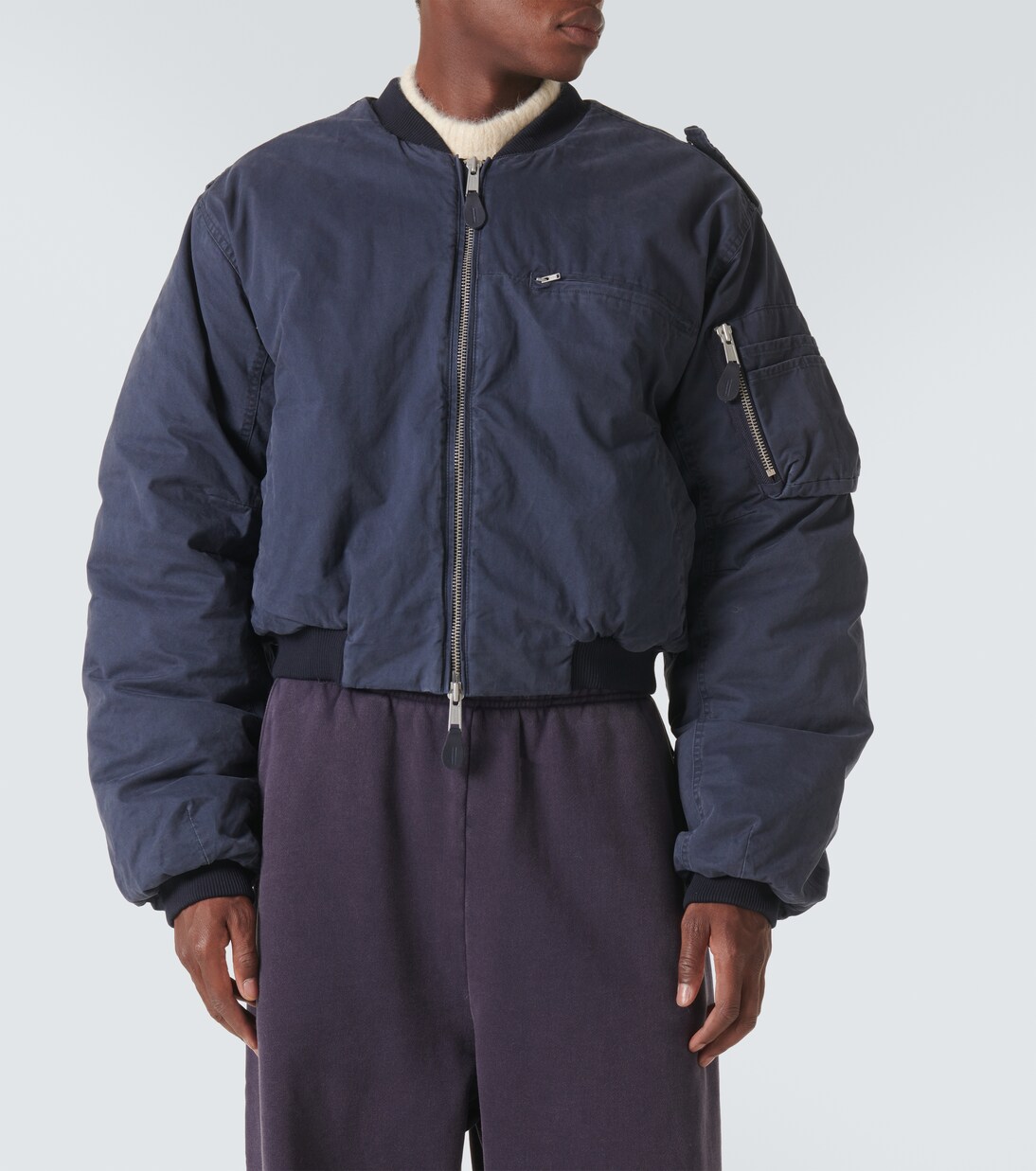 A4 bomber jacket in blue - Entire Studios | Mytheresa
