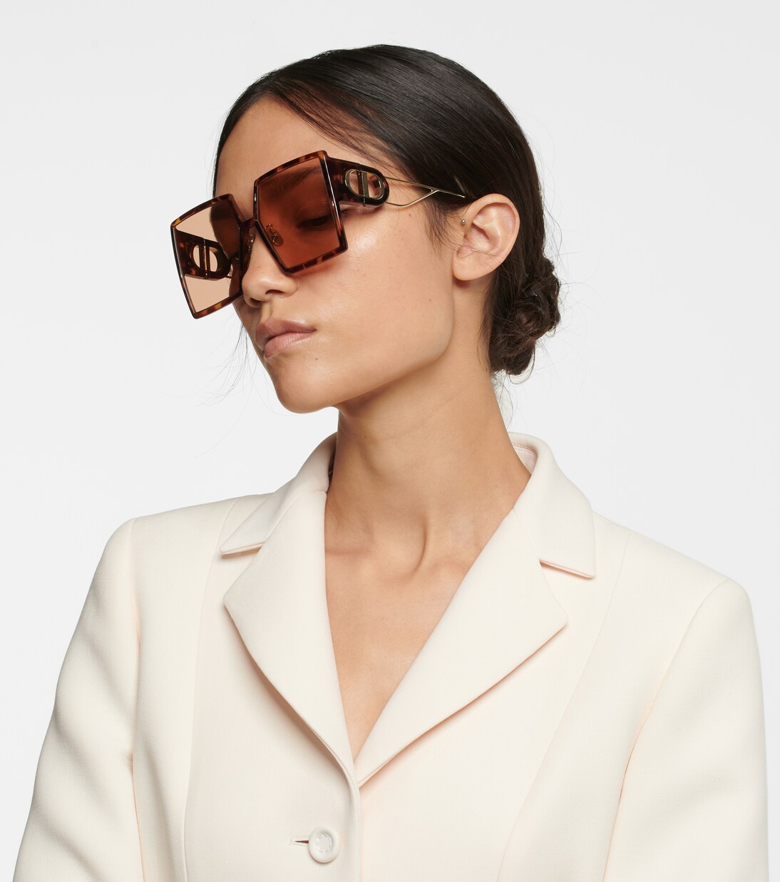 30Montaigne SU oversized sunglasses in multicoloured - Dior 
