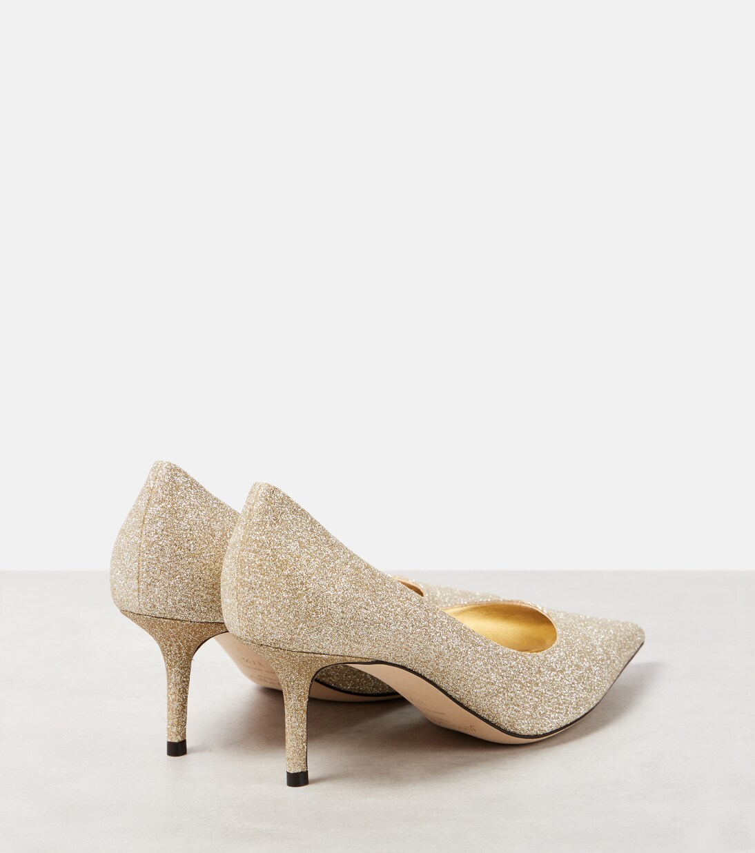 Love 65 glitter pumps in gold - Jimmy Choo | Mytheresa