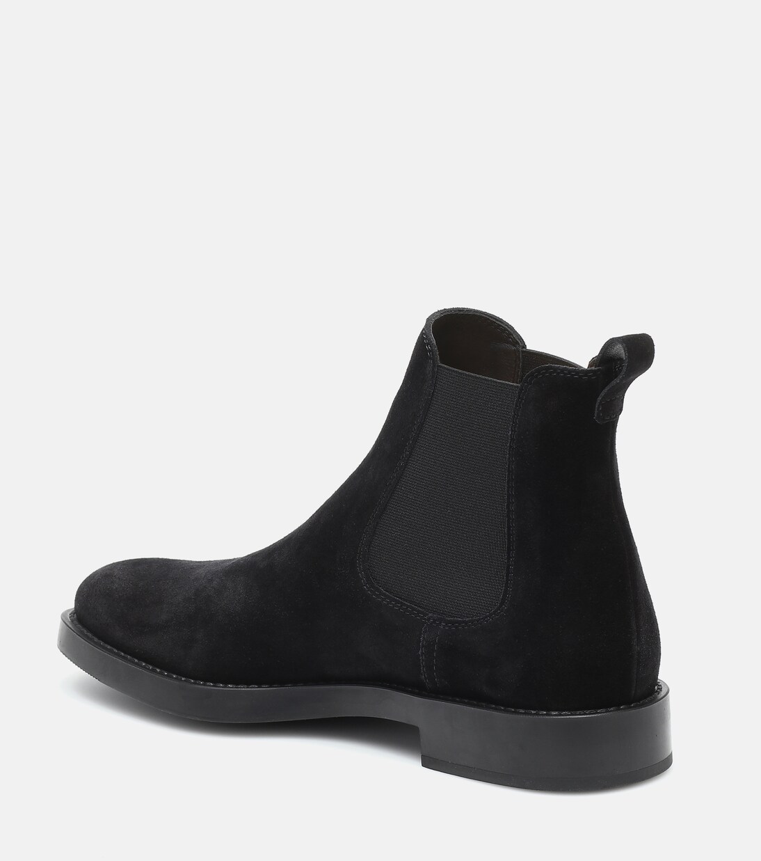 Suede Chelsea boots in black Tods Mytheresa