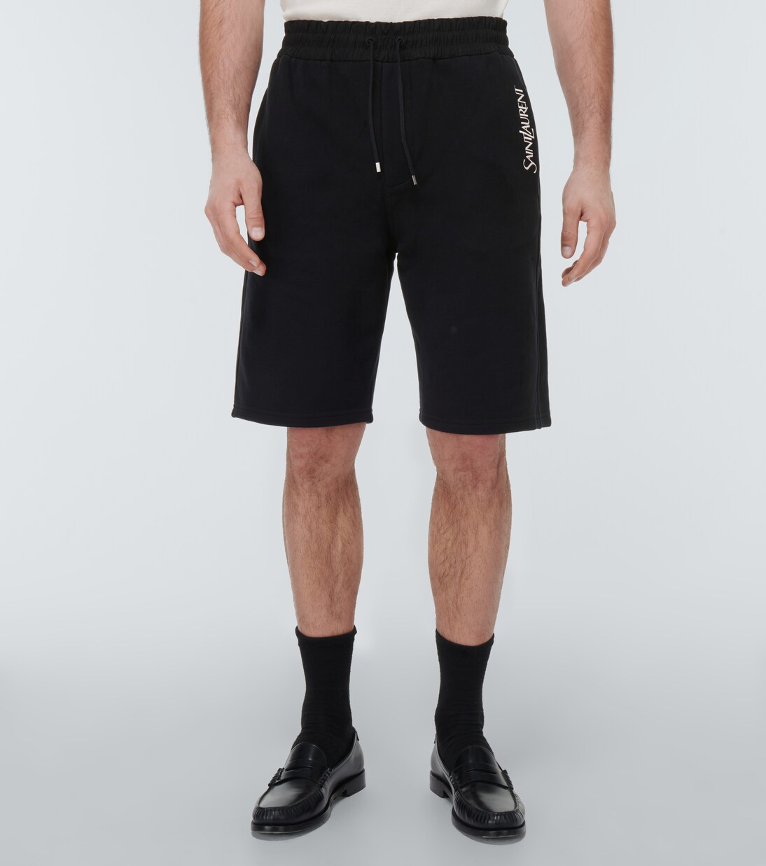Track Short In Satin Jersey