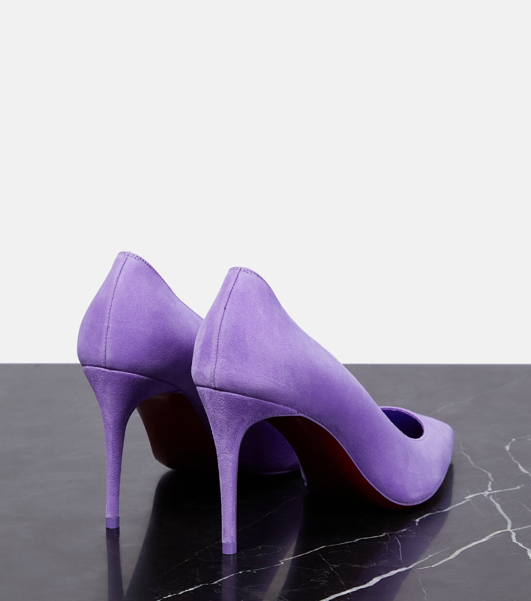 Kate 85 patent suede pumps | Christian Louboutin