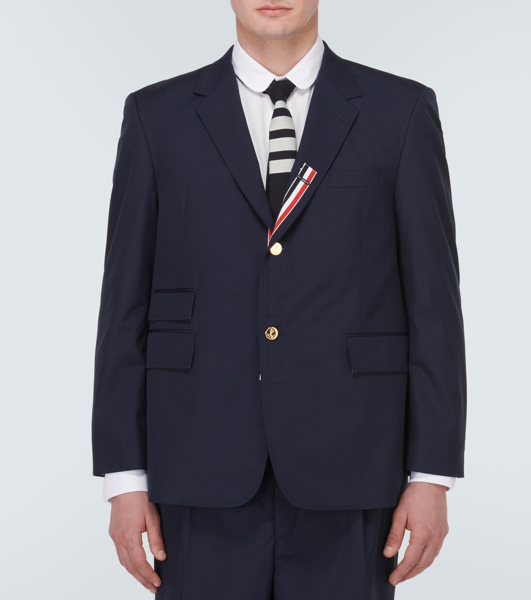Blazer in Blau - Thom Browne | Mytheresa
