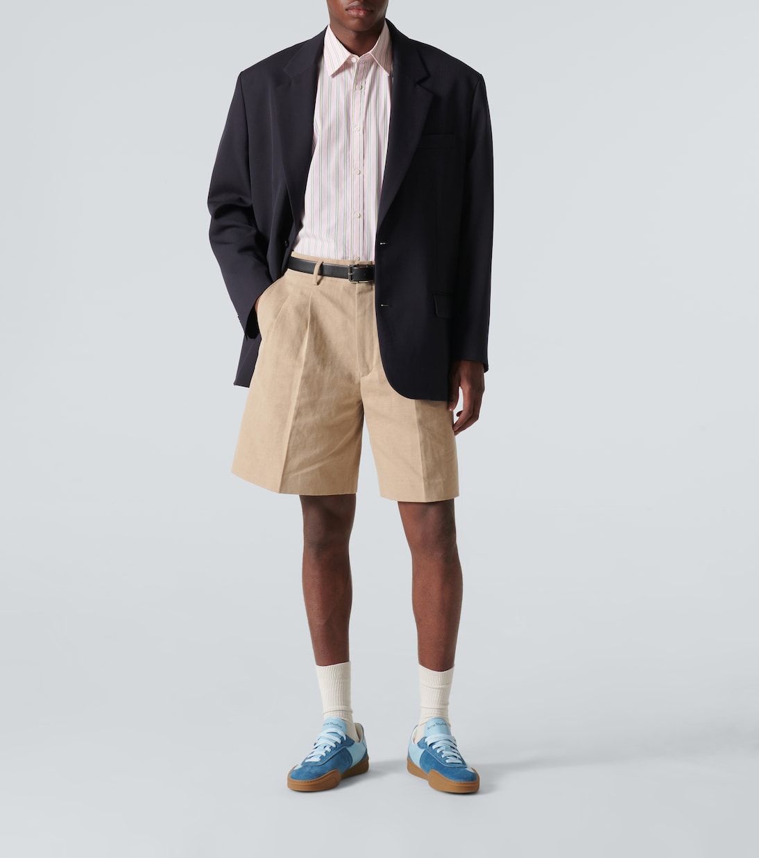 Sneakers Bars M mit Veloursleder in Blau - Acne Studios | Mytheresa