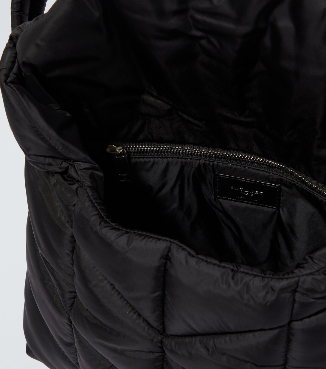 Wattierte Messenger Bag in Schwarz - Saint Laurent | Mytheresa