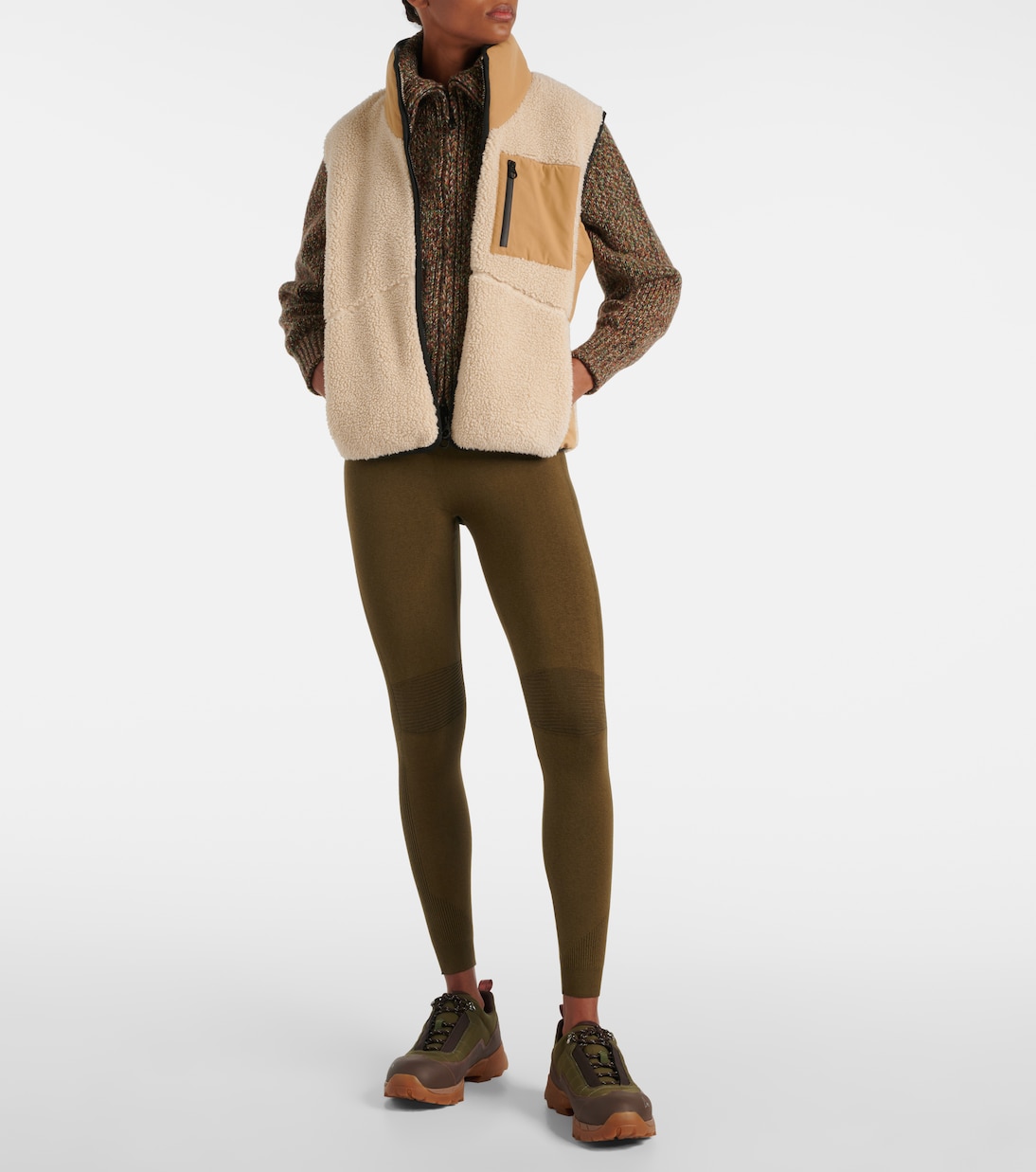 Leggings aus Rippstrick in Grün - Loro Piana | Mytheresa 