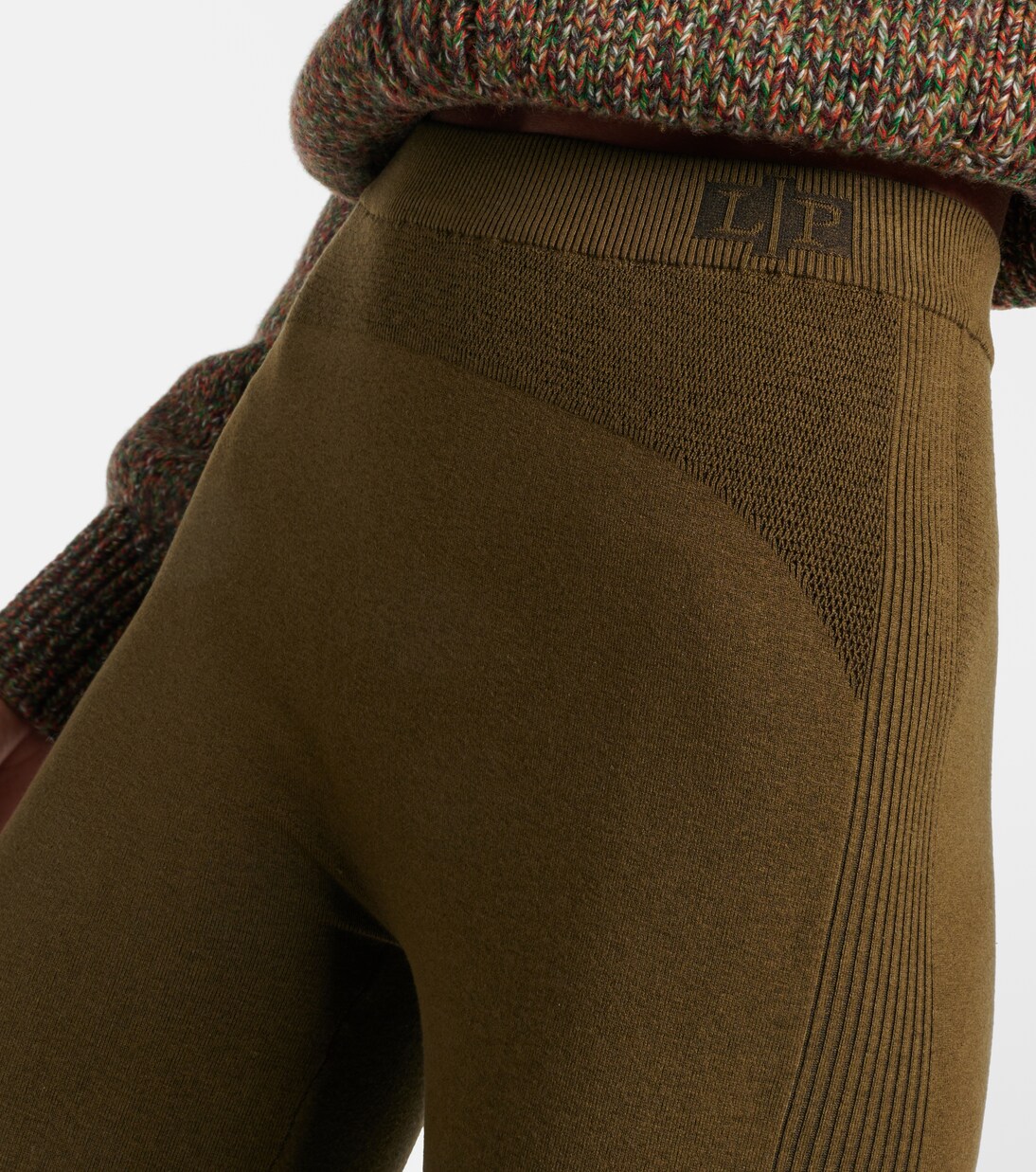 Leggings aus Rippstrick in Grün - Loro Piana | Mytheresa