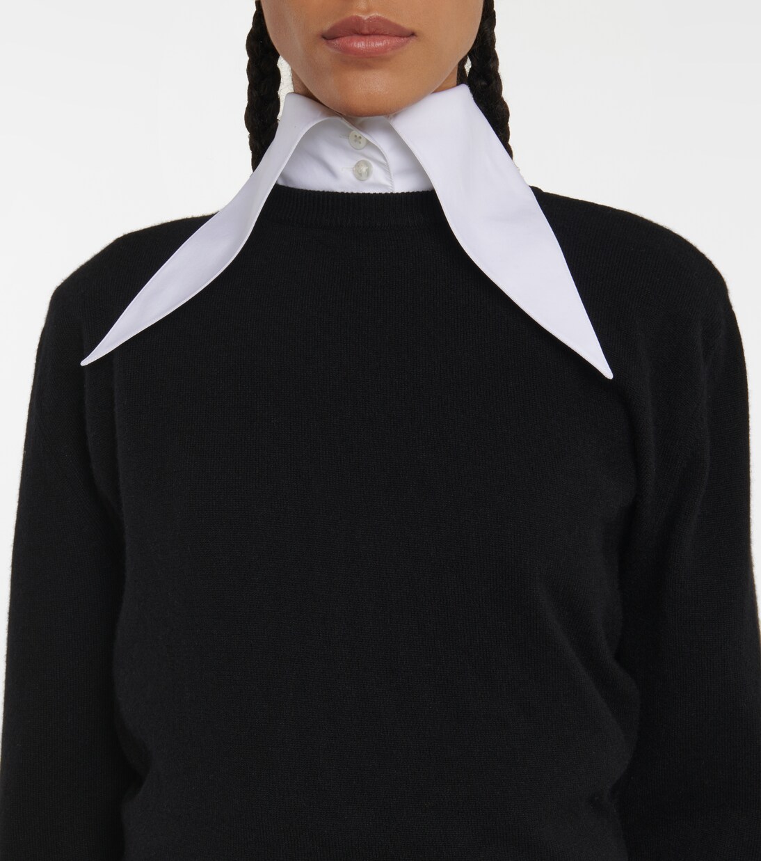 Pullover Laris aus Kaschmir in Schwarz - The Row | Mytheresa