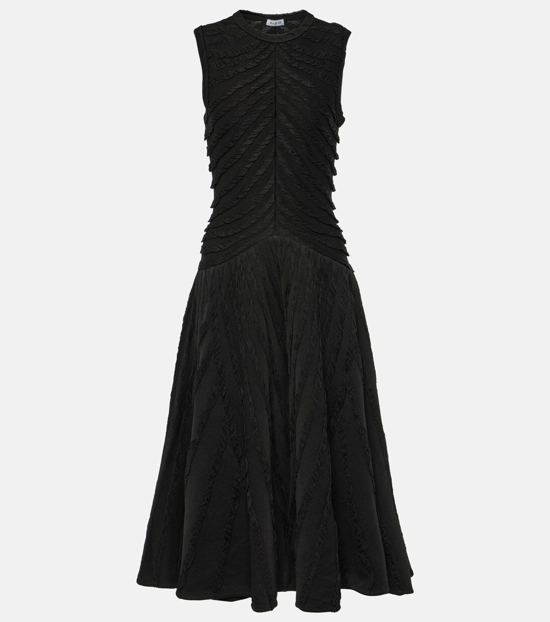 AWMAIA Midi Dress - Black