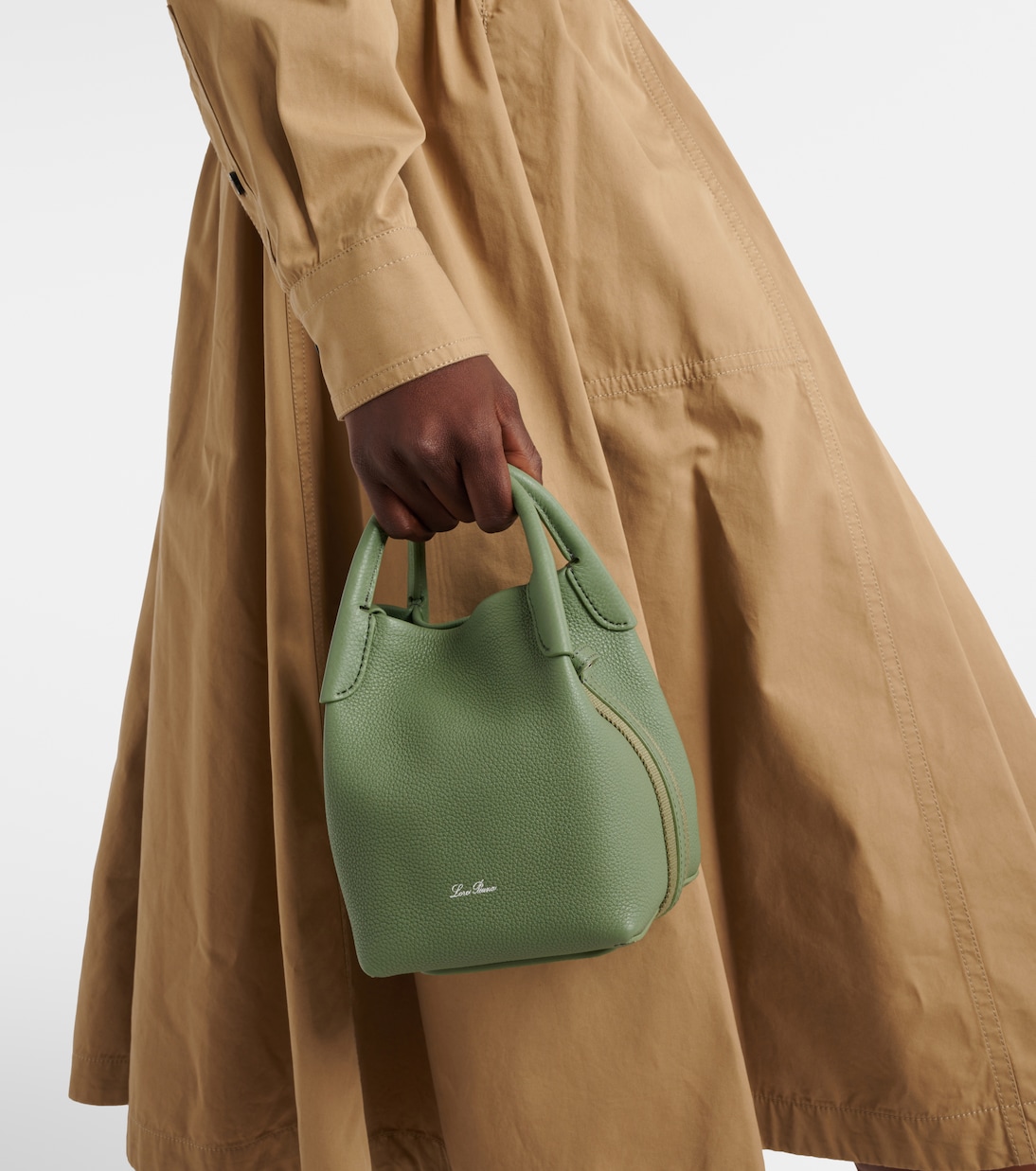 Sac Bale Small Loro Piana - Vert