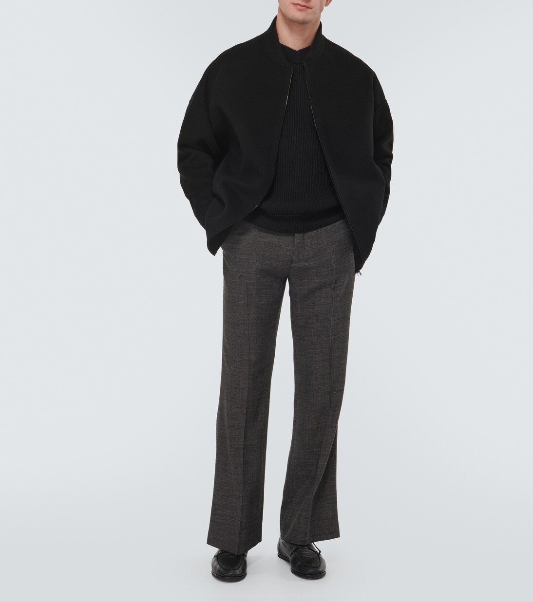 Pullover Corbin aus Baumwolle in Schwarz - The Row | Mytheresa 