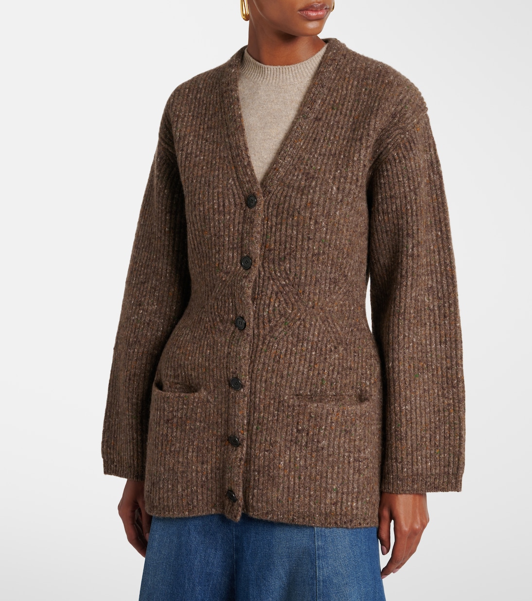Corian Polyester-Cotton Basketwoven Tweed