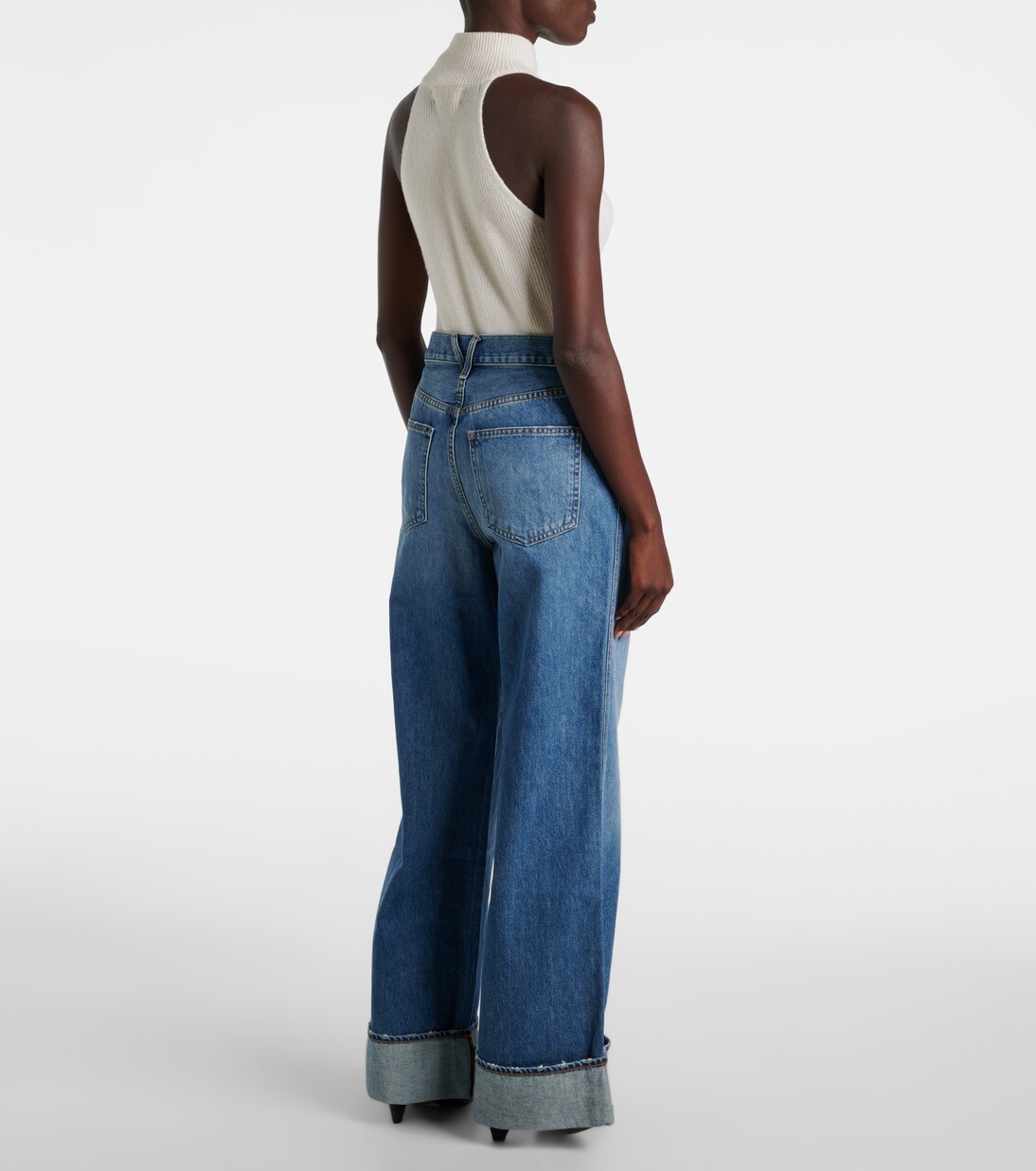 Veronica Beard Taylor High Rise Wide Leg main image 0