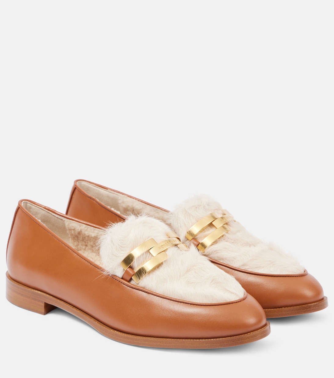 shearling loafers womens