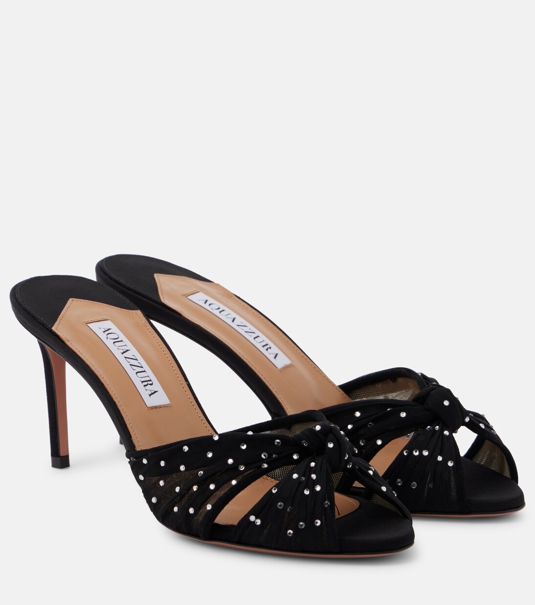 Aquazzura fur mules deals