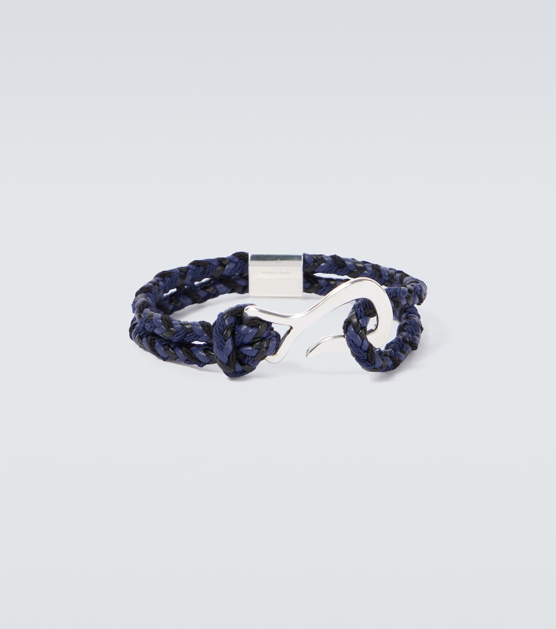 Armband aus Leder mit Sterlingsilber in Multicolor - Bottega 