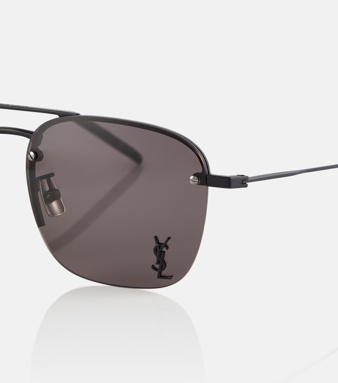 Aviator-Sonnenbrille SL 309 M in Schwarz - Saint Laurent | Mytheresa