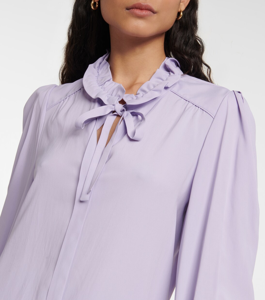 Modern Flow tie-neck blouse | Dorothee Schumacher