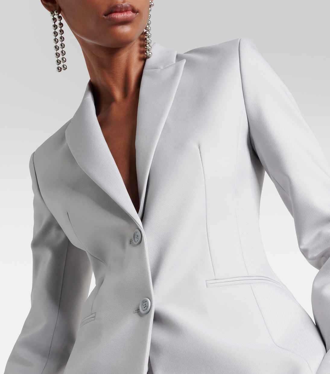 Long Sleeve Organa Blazer Off White main image 1
