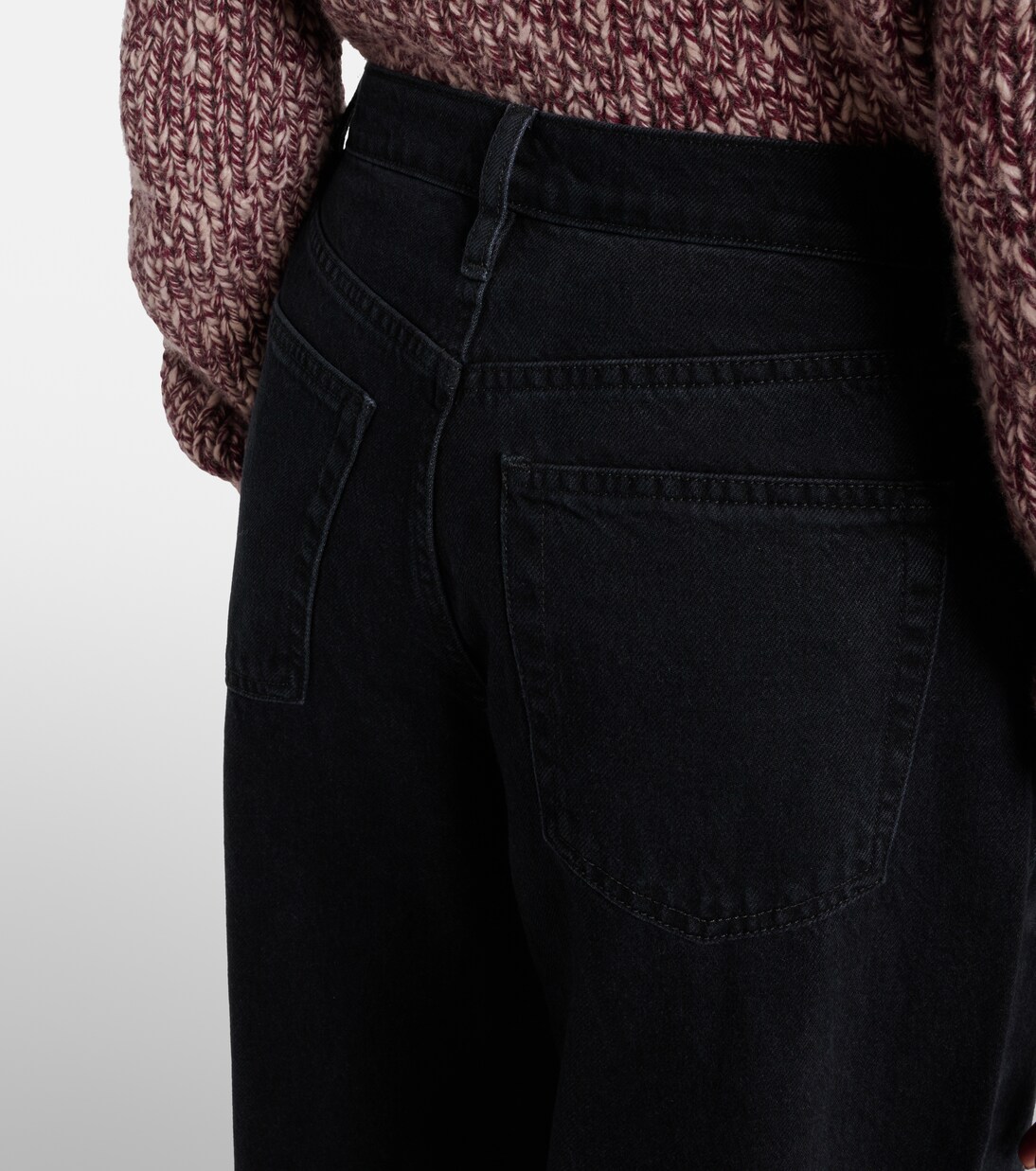 High-Rise Slim-Fit Stretch Flared Jeans main image 0