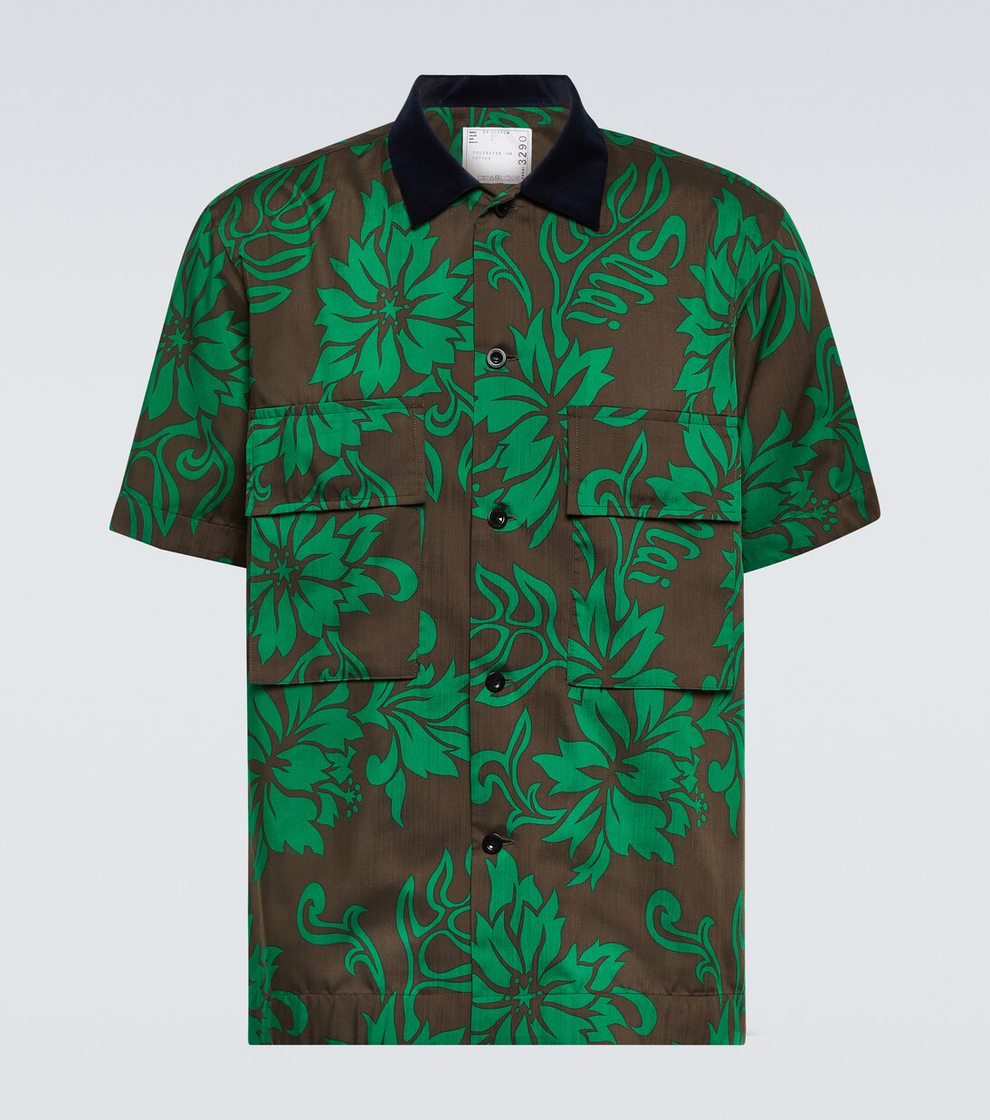 Sacai サカイ　bowling shirt サイズ1 Poplin Shirt | sacai Official Store サカイ オフィシャル