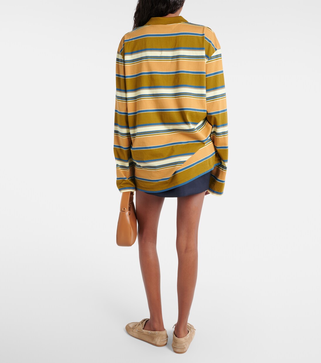 Polopullover aus Baumwoll-Jersey in Braun - Miu Miu | Mytheresa 