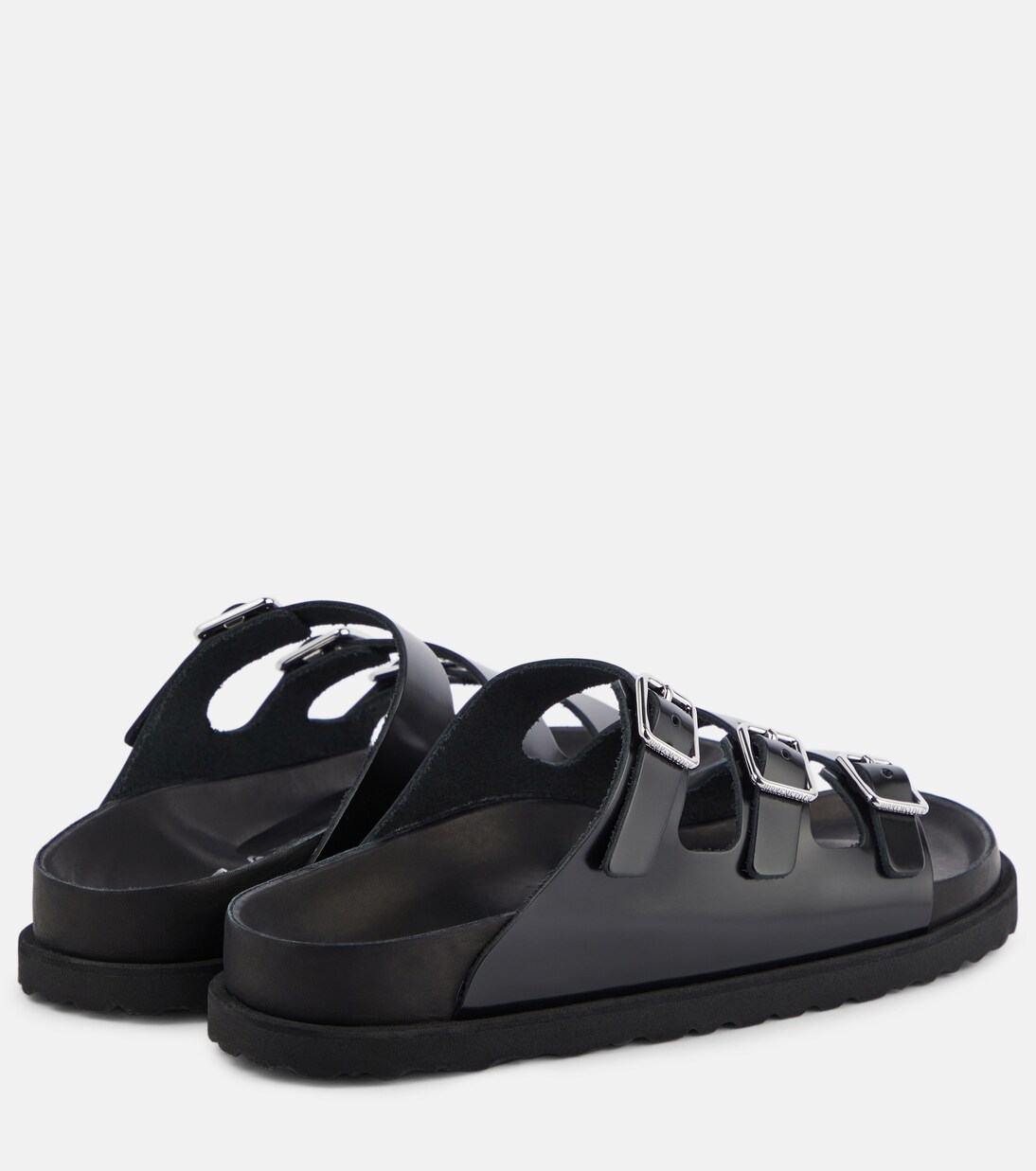 Florida leather sandals in black - Birkenstock 1774 | Mytheresa