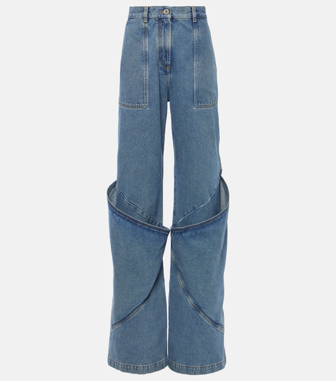 The Attico Women's Jeans Blue