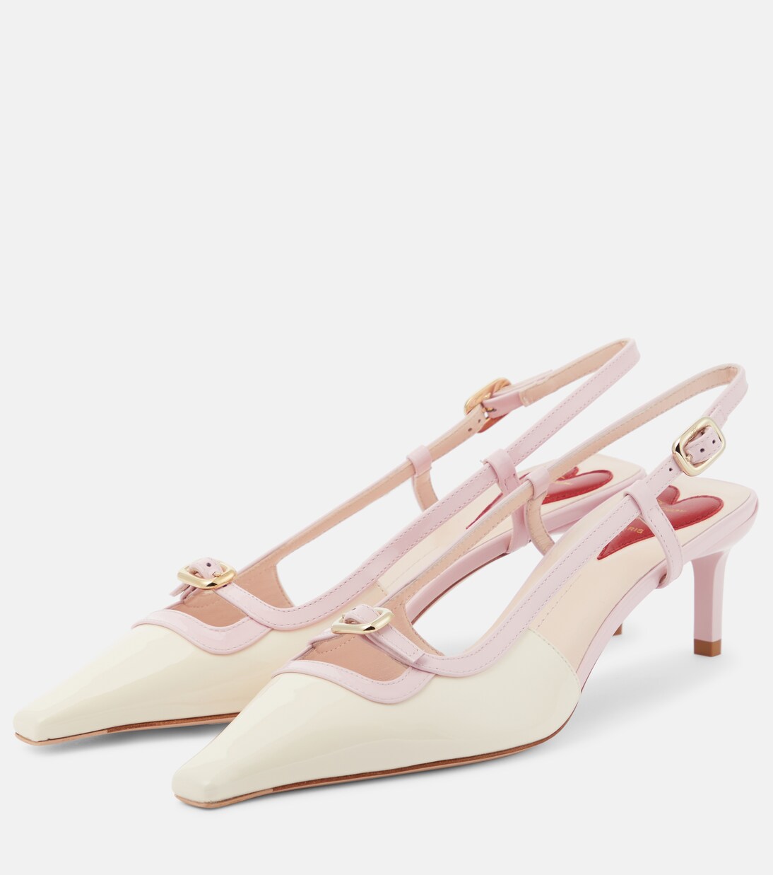 Viv’ Canard 55 Slingback Pumps in Patent Leather main image 0
